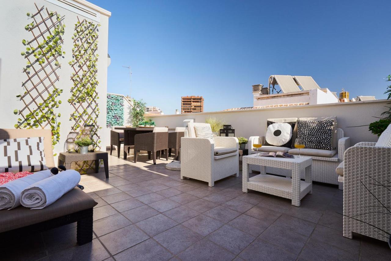 Studio Deluxe With Shared Roof Terrace Málaga Eksteriør bilde